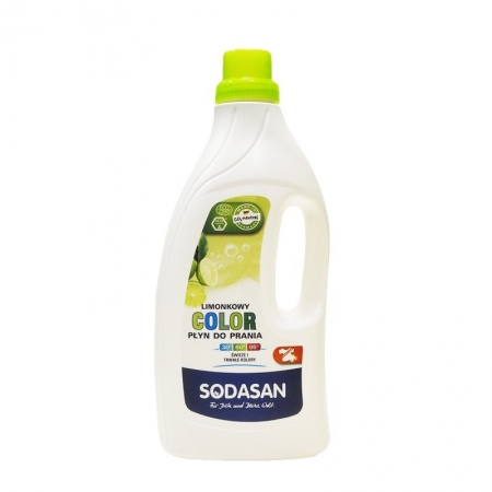 SODASAN Ekologiczny płyn do prania COLOR LIMONKOWY 1,5l